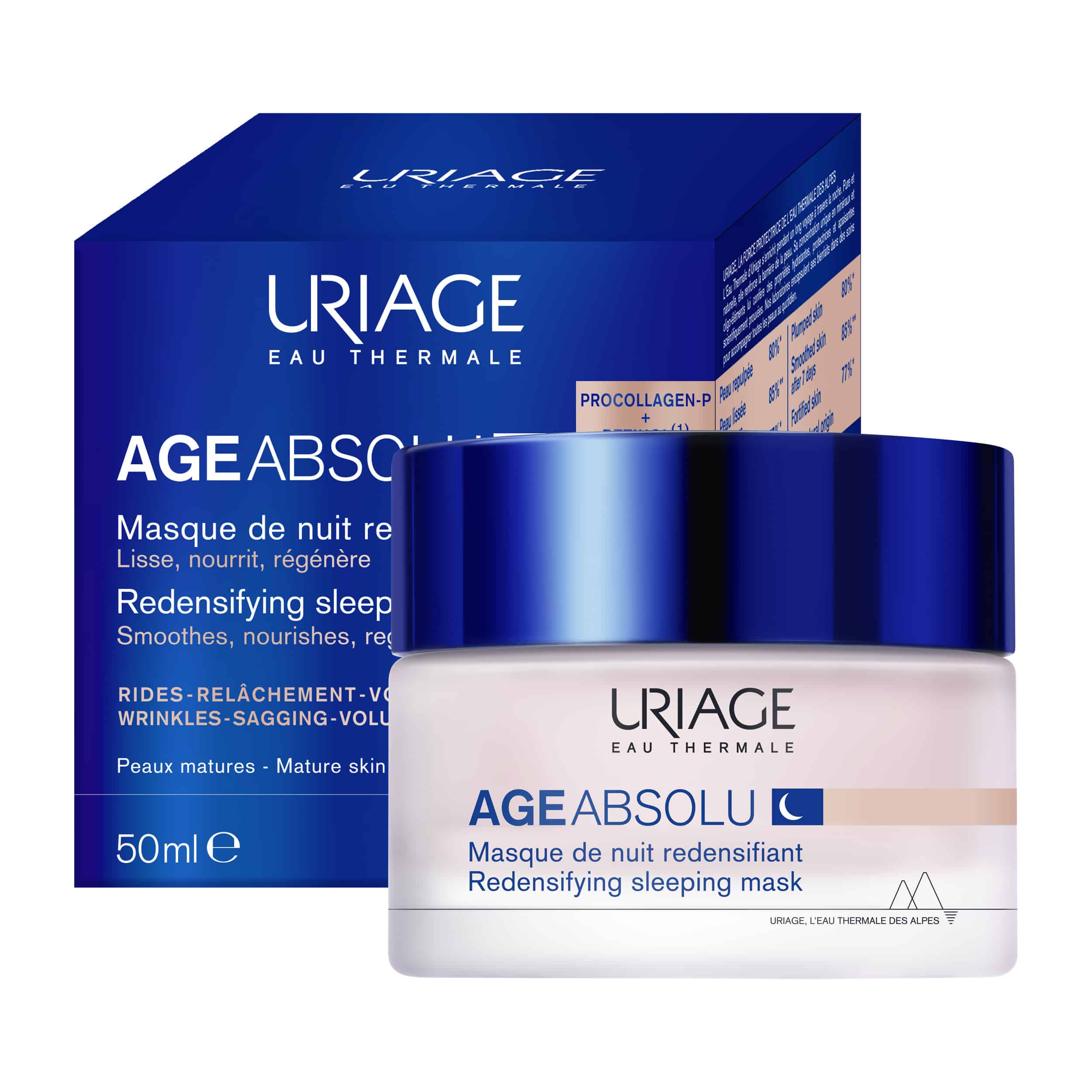 URIAGE - AGE ABSOLU Masque de Nuit Redensifiante - 50ml